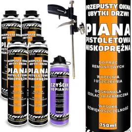 zestaw-4x-piana-niskoprezna-pistoletowa-750ml-czyscik-do-pian-pistolet