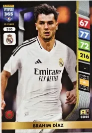 panini-fifa-365-2025-core-310-brahim-diaz-real-madryt