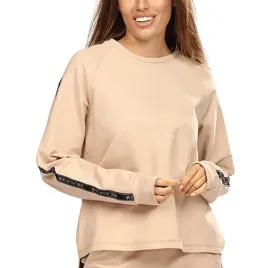 reviver-f5593-bezowy-bluza-nierozpinana-sportowa-l