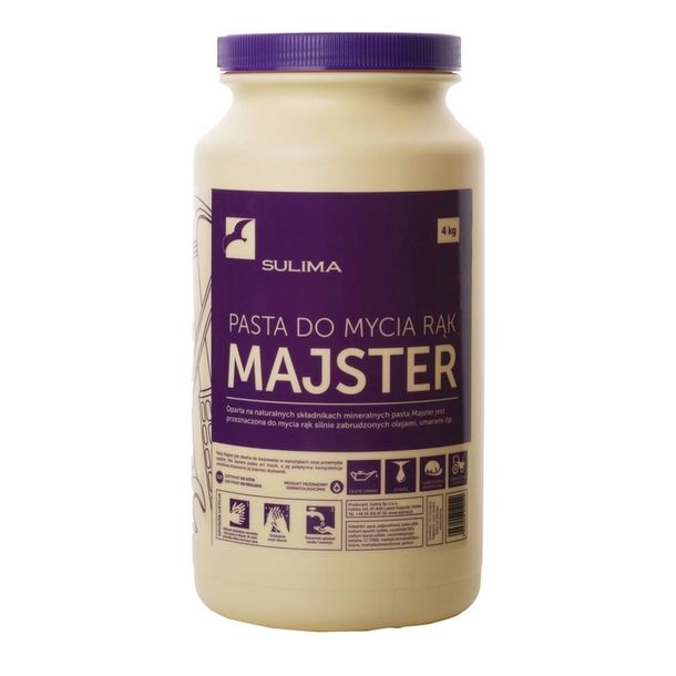 Profesjonalna Pasta BHP do mycia rąk Sulima Majster 4 kg