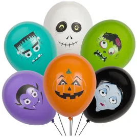 balony-na-halloween-dekoracje-balonowe-lateksowe-zestaw-balonow-ozdoby