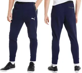 spodnie-dresowe-meskie-puma-bawelniane-dresy-kieszenie-na-zamki-granat-xl