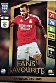 panini-fifa-365-2025-fans-favourite-261-vangelis-pavlidis-benfica