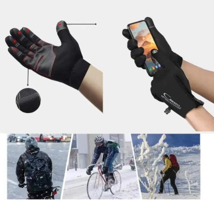 rekawice-softshell-dotyk-narty-biegowe-rower-xxl-stan-nowy