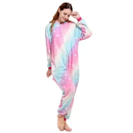 pizama-kigurumi-onesie-jednorozec-galaxy-light-przebranie-kombinezon-roz-s