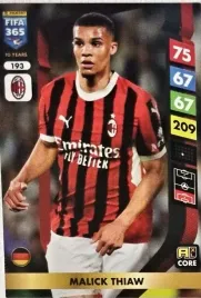 panini-fifa-365-2025-core-193-malick-thiaw-ac-milan