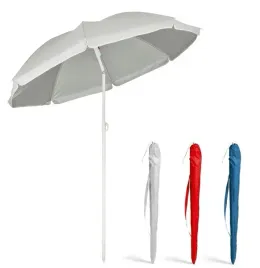 parasol-ogrodowy-plazowy-lamany-140cm-ochrona-uv-uchylny-z-pokrowcem-szary