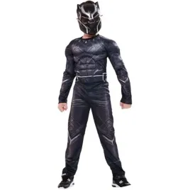 stroj-przebranie-kostium-czarna-pantera-maska-swiecaca-na-karnawal-110-116