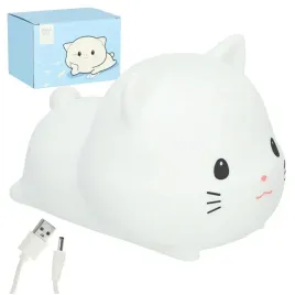 lampka-nocna-dla-dzieci-silikonowa-na-baterie-usb-biala-rgb-kotek-lezacy