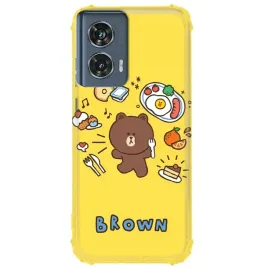 etui-do-motorola-edge-50-fusion-antishock-brown-line-friends-wzory