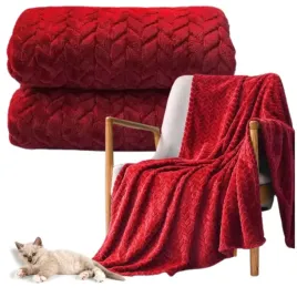 koc-narzuta-lozko-pled-prezent-urodzinowy-dla-niej-dziewczyny-zony-czerwony