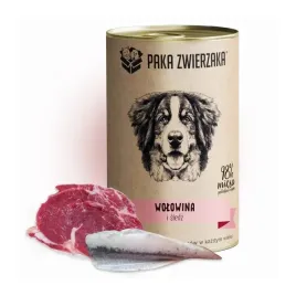 paka-zwierzaka-mokra-karma-dla-psow-wolowina-i-sledz-400g