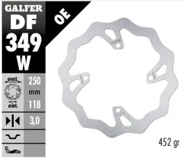 tarcza-hamulcowa-galfer-df349w-250x118x3mm-wave-przod-do-suzuki-rm-250z