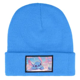 czapka-zimowa-niebieska-dziecieca-na-prezent-urodziny-dla-fana-stitch-wzory