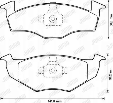 klocki-ham-prz-vw-golf-iii-153mm