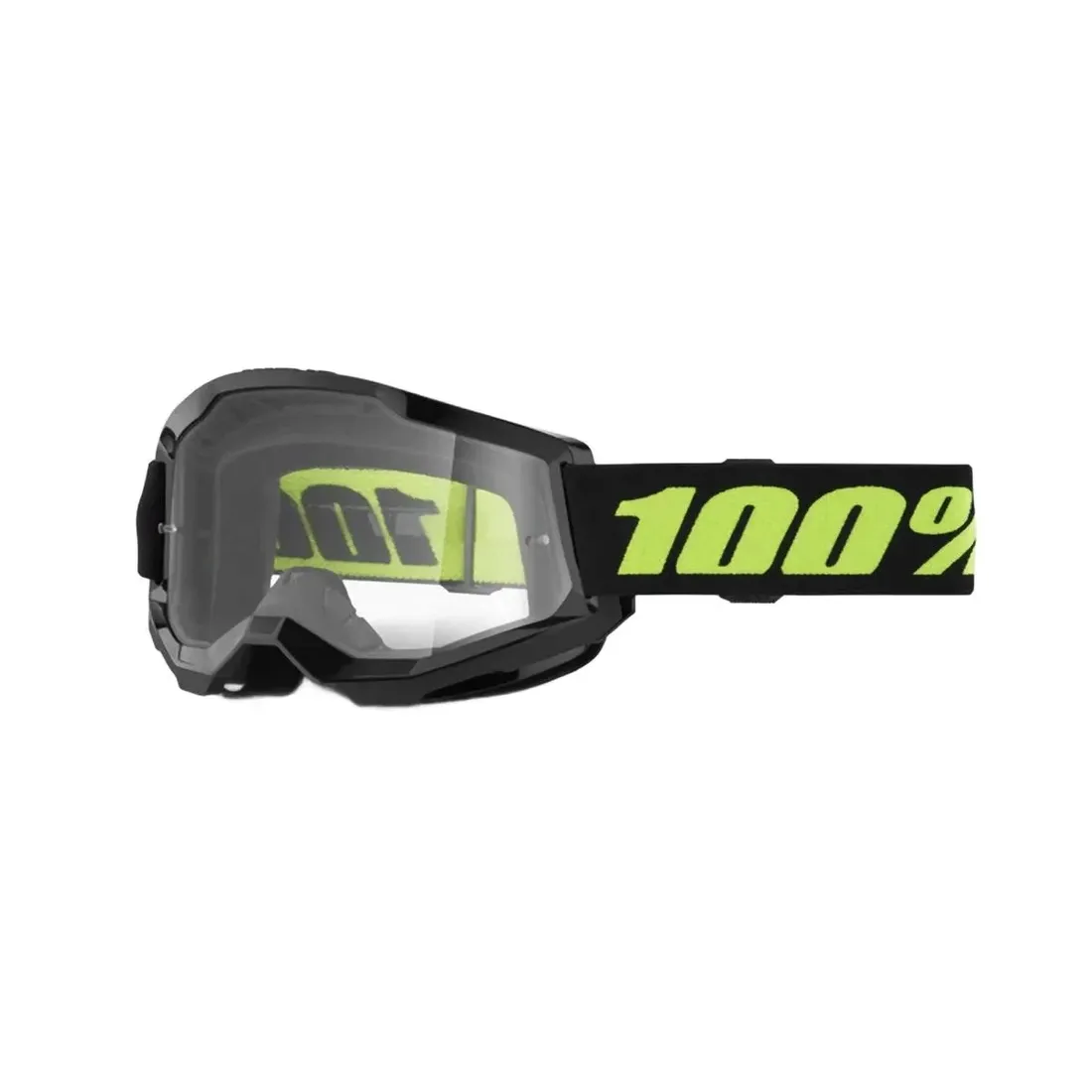 gogle-100-procent-strata-2-solar-eclipse-clear-lens-czarne