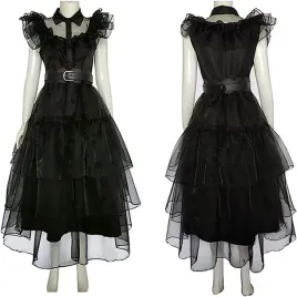 sukienka-wednesday-addams-tiulowa-przebranie-dla-dzieci-halloween-stroj-120