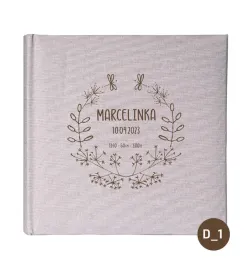 album-na-200-zdjec-dziecka-personalizowany-metryczka-prezent-baby-shower