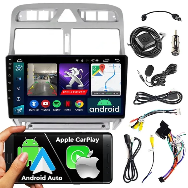 RADIO SAMOCHODOWE 2DIN NCS RS-305 PEUGEOT 307 2001-2008 ANDROID NAWIGACJA