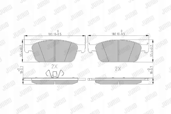 klocki-ham-prz-ford-kuga-13-stan-nowy