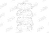 klocki-ham-prz-audi-s4s5-16-stan-nowy