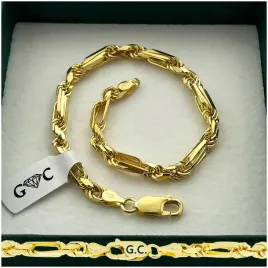 zlota-bransoletka-meska-925-585-srebro-unikatowy-wzor-21cm-45mm-gratisy