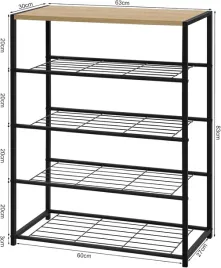 regal-na-buty-z-polkami-organizer-metalowy-stojak-do-przedpokoju