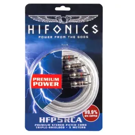 hifonics-hfp5rca-przewody-rca-sygnalowe-samochodowe-5m-2rca-2rca