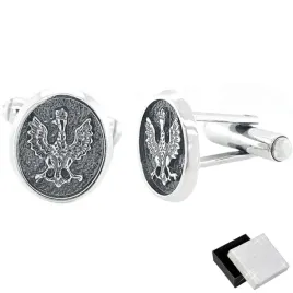 srebrne-spinki-do-mankietow-meskie-srebro-proba-925-orly-patriotyczne