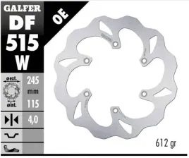 tarcza-hamulcowa-galfer-df515w-wave-245x115x4mm-do-yamaha-yz125-2018-2022