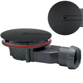 syfon-brodzikowy-wirquin-90-mm-czarny-mat-ultra-slim