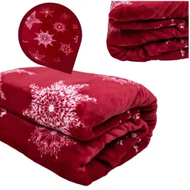 koc-swiateczny-boze-narodzenie-narzuta-sniezynki-czerwony-swieta-prezent