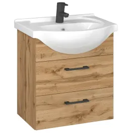szafka-lazienkowa-pod-umywalke-z-umywalka-wiszaca-wotan-czarne-uchwyty-50cm