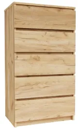 komoda-dab-craft-5-szuflad-nowoczesna-do-salonu-i-sypialni