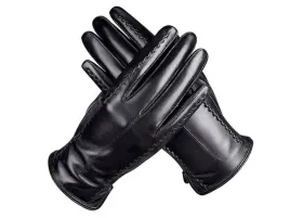 rekawiczki-skorzane-damskie-skora-cieleca-ocieplane-czarne-na-jesien-zime