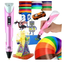 dlugopis-3d-drukarka-3d-dla-dzieci-pen-rozowy-wklad-310m-mata-zestaw-xl