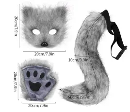 maska-cosplay-furry-ogon-lapki-mitenki-wilk-lis-futrzak-zestaw-3szt