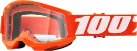 gogle-100-procent-strata-2-youth-junior-orange-clear-lens-pomaranczowe