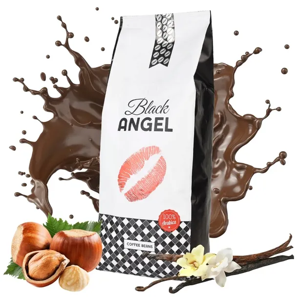 Kawa ziarnista BLACK Angel 100% arabika 1 kg