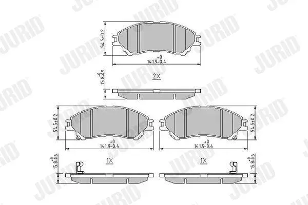 klocki-ham-prz-suzuki-sx4-15-stan-nowy