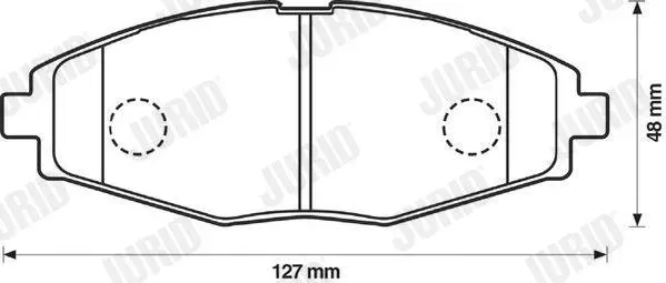 klocki-ham-prz-daewoo-matiz-numer-katalogowy-czesci-572402j