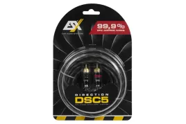 esx-dsc5-przewod-sygnalowy-remote-rca-rca-5-metr-czysta-miedz