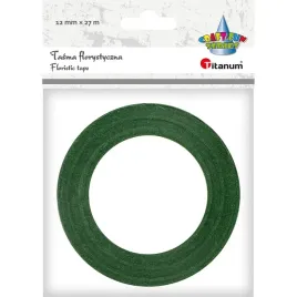 tasma-florystyczna-zielona-12mmx27m-titanum