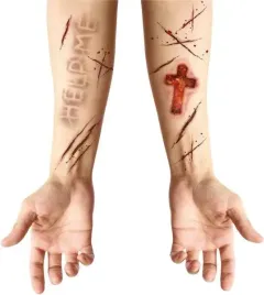 tatuaze-sztuczne-krew-help-me-halloween-imitacja-ran-krzyz