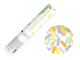 tuba-armata-manualna-strzelajaca-z-konfetti-pastelowe-paski-20-cm