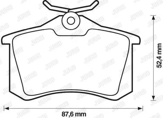 klocki-ham-tyl-citroen-c8fiat-ulysse-stan-nowy
