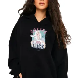 bluza-czarna-kaptur-damska-na-prezent-create-my-own-luck-kobiece-wzory-m