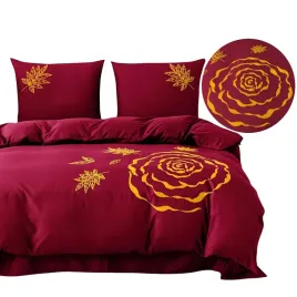 luksusowa-posciel-bawelniana-160x200-haft-haftowana-roza-bawelna-synt