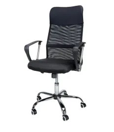 fotel-biurowy-komputerowy-krzeslo-obrotowe-chrom-siatka-czarny