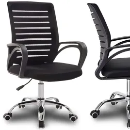 fotel-biurowy-obrotowy-krzeslo-biurowe-do-biurka-siatka-czarny-do-150kg